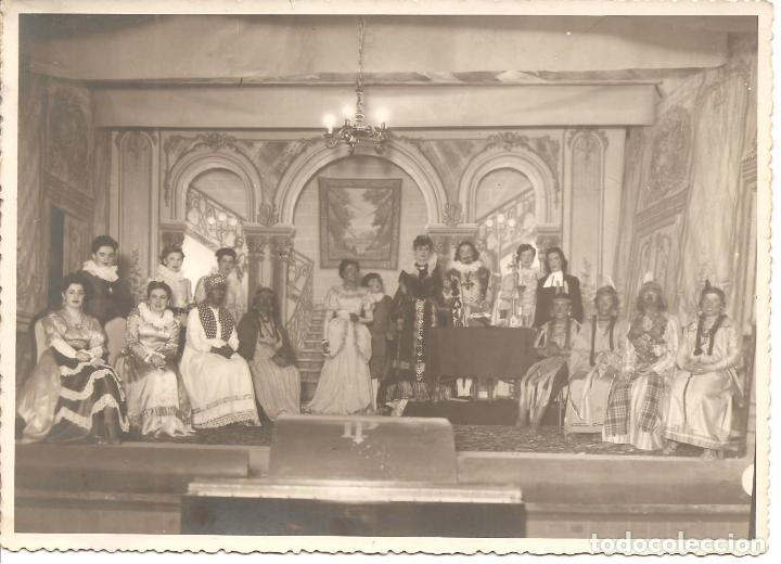 Fotografia antica: ANTIGUA FOTO, REPRESENTACI&Oacute;N OBRA TEATRO, LA SANTA VIRREINA, DE PEM&Aacute;N, A&Ntilde;O 1944, 12,5,X17,5, ORIGIN
