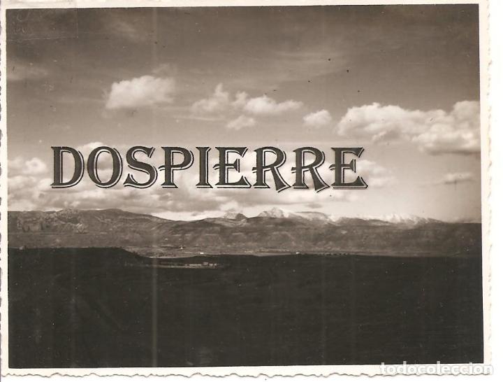 Fotografia antica: ANTIGUA FOTO, SIERRA GUARA DESDE LAS M&Aacute;RTIRES, 1947, 9X11,5, ORIGINAL