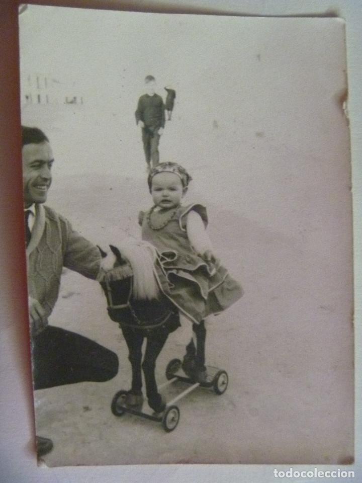 Antique Photography: FOTO DE NI&Ntilde;A VESTIDA DE FLAMENCA  EN CABALLITO