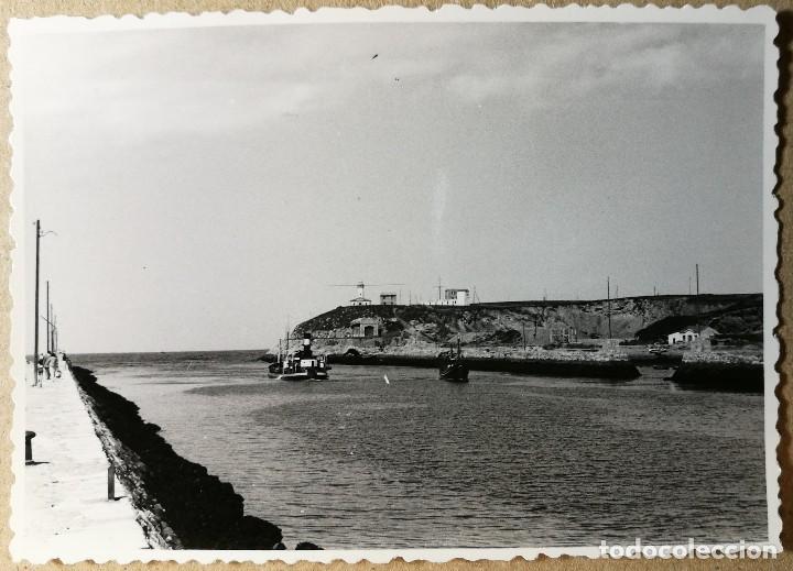 Fotograf&iacute;a antigua: FOTO ANTIGUA ORIGINAL E INEDITA. SAN JUAN DE NIEVA. FOTOS. A&Ntilde;O 1956. MEDIDAS 102 MM X 72 MM.