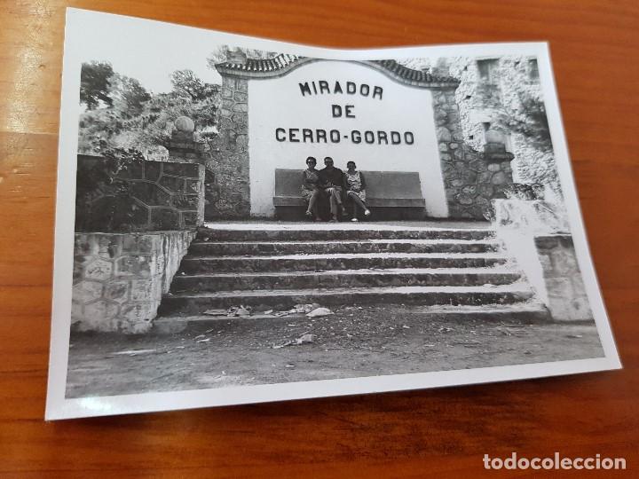 Fotografia antiga: ANTIGUA FOTOGRAFIA MIRADOR DE CERRO GORDO ALMU&Ntilde;ECAR GRANADA