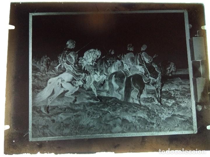 Fotograf&iacute;a antigua: LOTE 5 ANTIGUOS NEGATIVOS EN CRISTAL AYUDA ALMANAQUE PUBLICIDAD