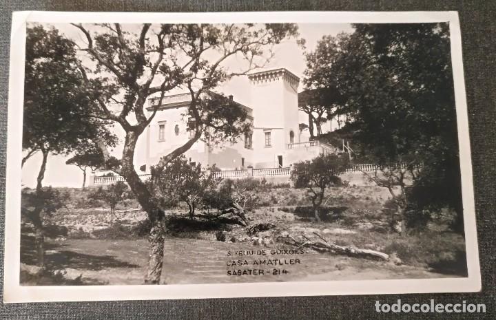 Photographie ancienne: FT 6 Antigua Fotograf&iacute;a Casa Atmeller Sabater - San Feliu Gu&iacute;xols - 1945