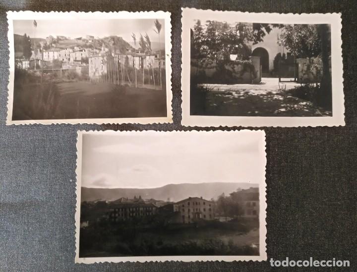 Antique Photography: FT 19 Lote 3 antiguas fotograf&iacute;as de tres pueblos catalanes - principios a&ntilde;os 50