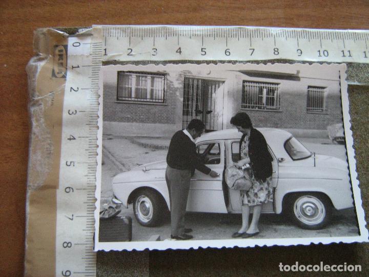 Fotograf&iacute;a antigua: FOTOGRAFIA COCHE RENAULT GORDINI
