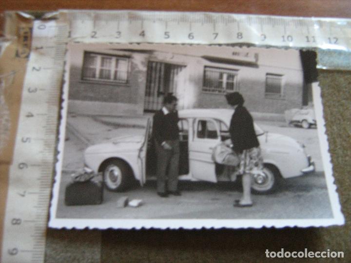 Fotograf&iacute;a antigua: FOTOGRAFIA ANTIGUA - COCHE RENAULT GORDINI
