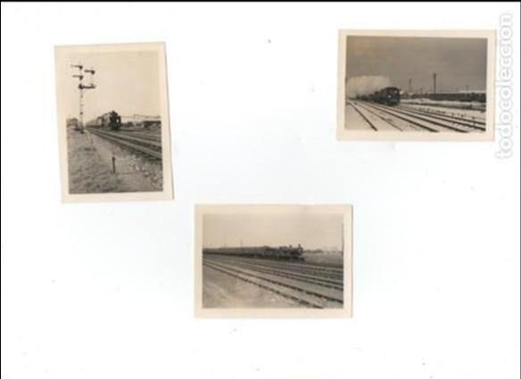 Fotograf&iacute;a antigua: ANTIGUA FOTOGRAF&Iacute;A DE TREN. A&Ntilde;OS 50. FERROCARRIL. VER FOTOS