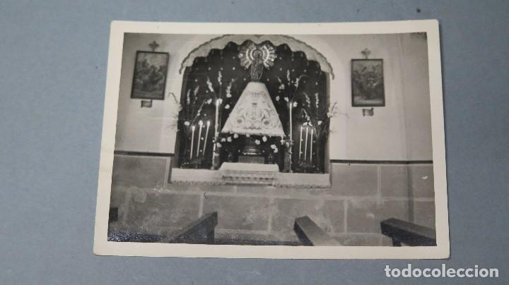 Fotograf&iacute;a antigua: FOTOGRAFIA CAPILLA VIRGEN DEL PILAR
