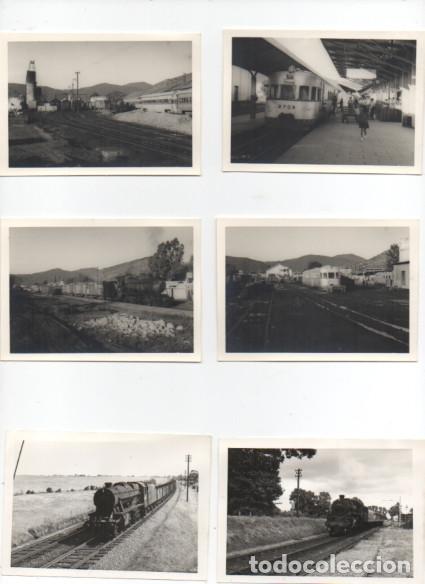 Fotograf&iacute;a antigua: ANTIGUA FOTOGRAF&Iacute;A DE TREN. A&Ntilde;OS 50-60-70. FERROCARRIL. TAMA&Ntilde;O 10 X 7,5 CTM VER FOTOS