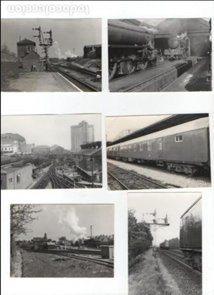 Fotograf&iacute;a antigua: ANTIGUA FOTOGRAF&Iacute;A DE TREN. A&Ntilde;OS 50 -60 -70. FERROCARRIL. TAMA&Ntilde;O 10 X 7,5 CTM VER FOTOS