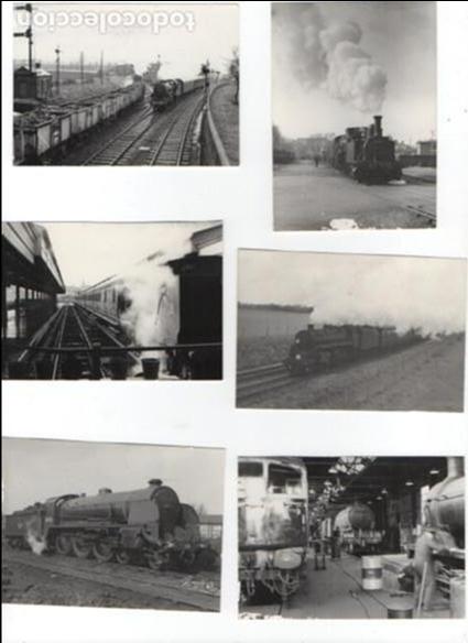 Fotograf&iacute;a antigua: ANTIGUA FOTOGRAF&Iacute;A DE TREN. A&Ntilde;OS 50 -60 -70. FERROCARRIL. TAMA&Ntilde;O 10 X 7,5 CTM VER FOTOS