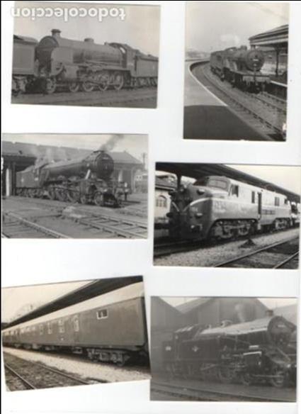 Fotograf&iacute;a antigua: ANTIGUA FOTOGRAF&Iacute;A DE TREN. A&Ntilde;OS 50 -60 -70. FERROCARRIL.TAMA&Ntilde;O 10 X 7,5 CTM VER FOTOS