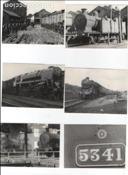 Fotograf&iacute;a antigua: ANTIGUA FOTOGRAF&Iacute;A DE TREN. A&Ntilde;OS 50 -60 -70. FERROCARRIL. TAMA&Ntilde;O 10 X 7,5 CTM VER FOTOS