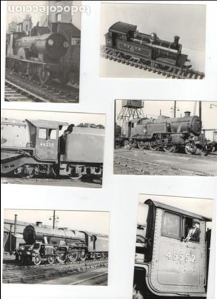 Fotograf&iacute;a antigua: ANTIGUA FOTOGRAF&Iacute;A DE TREN. A&Ntilde;OS 50 -60 -70. FERROCARRIL.TAMA&Ntilde;O 10 X 7,5 CTM VER FOTOS