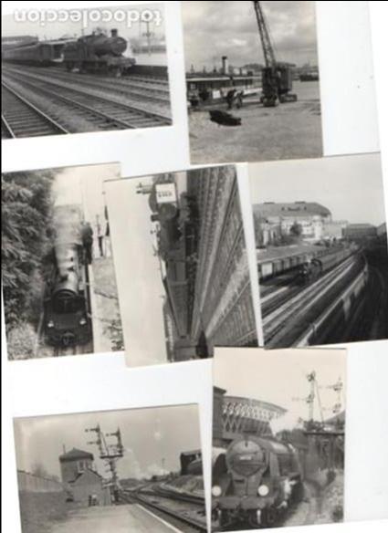 Fotograf&iacute;a antigua: ANTIGUA FOTOGRAF&Iacute;A DE TREN. A&Ntilde;OS 50 -60 -70. FERROCARRIL.TAMA&Ntilde;O 10 X 7,5 CTM VER FOTOS