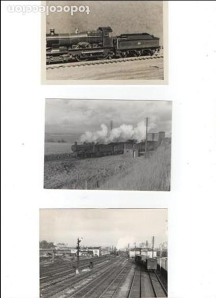 Fotograf&iacute;a antigua: ANTIGUA FOTOGRAF&Iacute;A DE TREN. A&Ntilde;OS 50 -60 -70.TAMA&Ntilde;O 13X9 CTM +0- FERROCARRIL. VER FOTOS