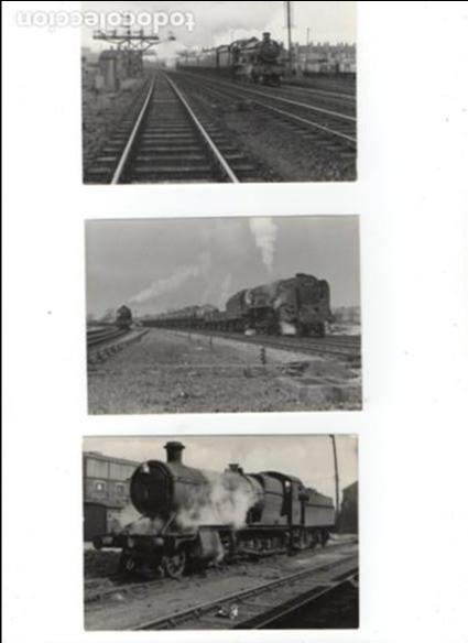 Fotograf&iacute;a antigua: ANTIGUA FOTOGRAF&Iacute;A DE TREN. A&Ntilde;OS 50 -60 -70.TAMA&Ntilde;O 13X9 CTM +0- FERROCARRIL. VER FOTOS