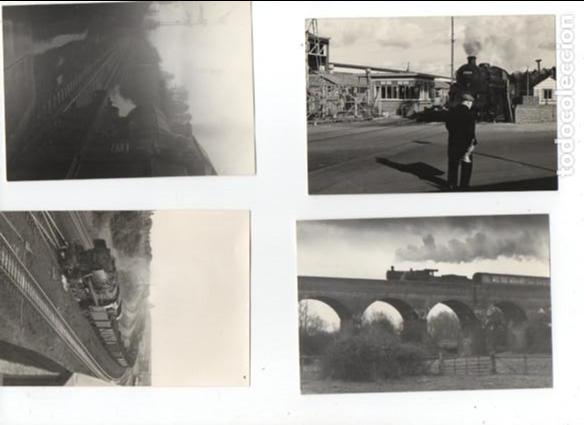Fotograf&iacute;a antigua: ANTIGUA FOTOGRAF&Iacute;A DE TREN. A&Ntilde;OS 50 -60 -70.TAMA&Ntilde;O 13X9 CTM +0-  FERROCARRIL. VER FOTOS
