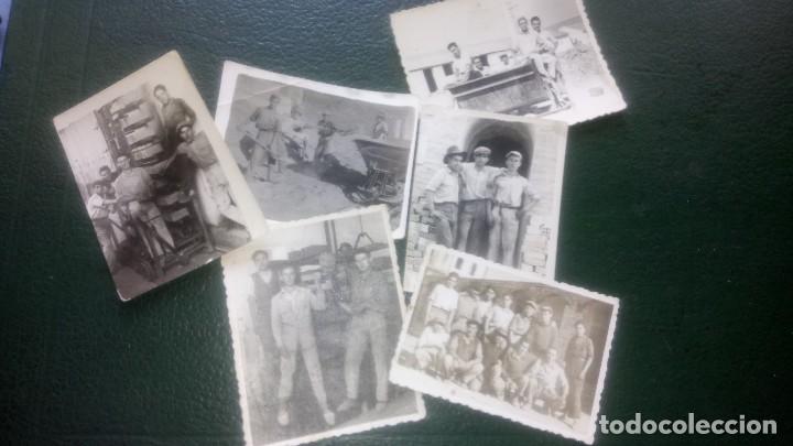 Fotograf&iacute;a antigua: Fotograf&iacute;as: TRABAJADORES FABRICA de LADRILLOS.