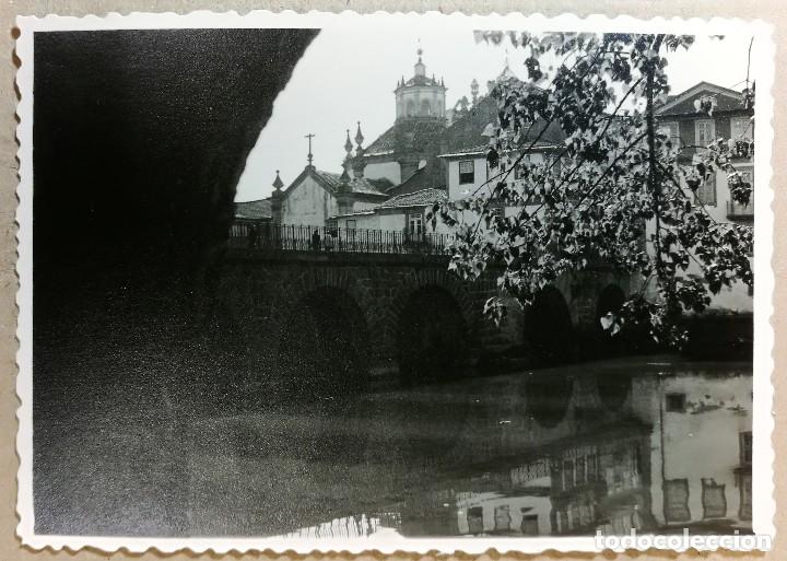Fotograf&iacute;a antigua: FOTO ANTIGUA ORIGINAL INEDITA. RIO TAMEGA CHAVES. PORTUGAL. A&Ntilde;OS 67. MEDIDAS 102 MM X 72 MM.