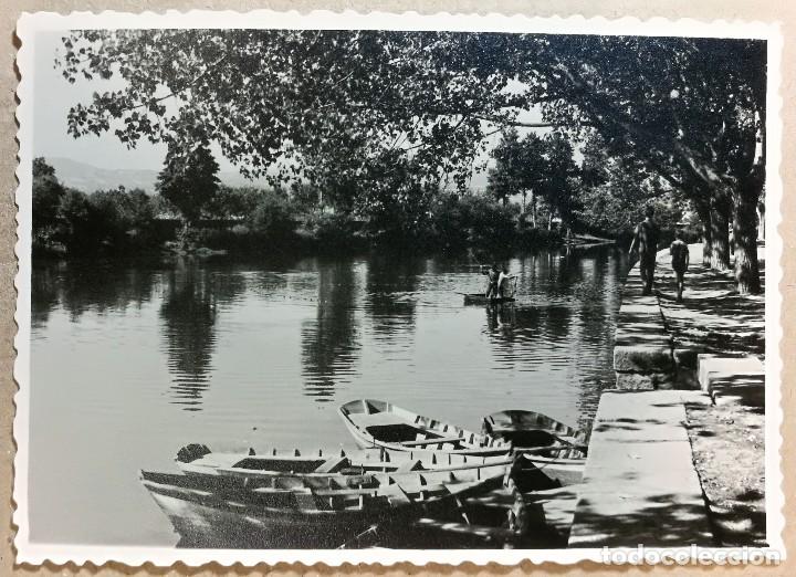 Fotograf&iacute;a antigua: FOTO ANTIGUA ORIGINAL INEDITA. RIO TAMEGA CHAVES. PORTUGAL. A&Ntilde;OS 67. MEDIDAS 102 MM X 72 MM.
