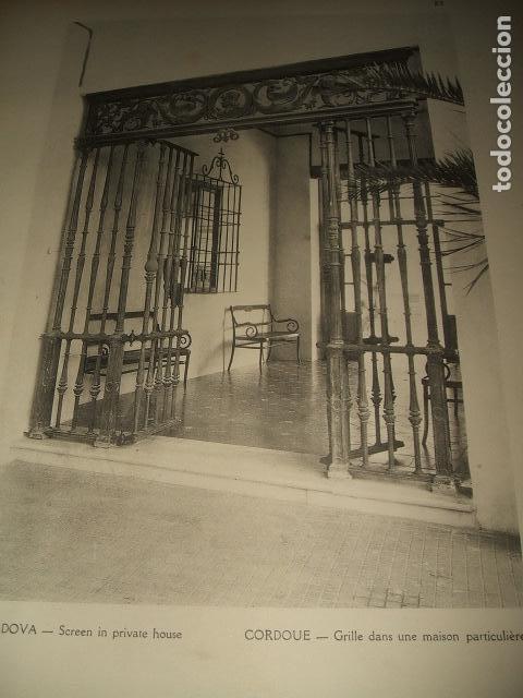 Alte Fotografie: CORDOBA REJA DE UNA CASA CALOTIPO YERBURY 1926 23,5 X 32 CMTS