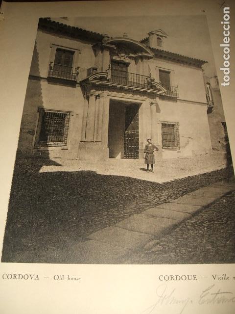 Fotograf&iacute;a antigua: CORDOBA ANTIGUA CASA CALOTIPO YERBURY 1926 23,5 X 32 CMTS