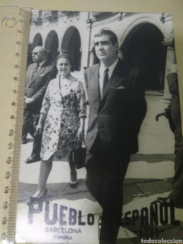 Fotografia antiga: FOTOGRAFIA PUEBLO ESPA&Ntilde;OL BARCELONA.CATALU&Ntilde;A.