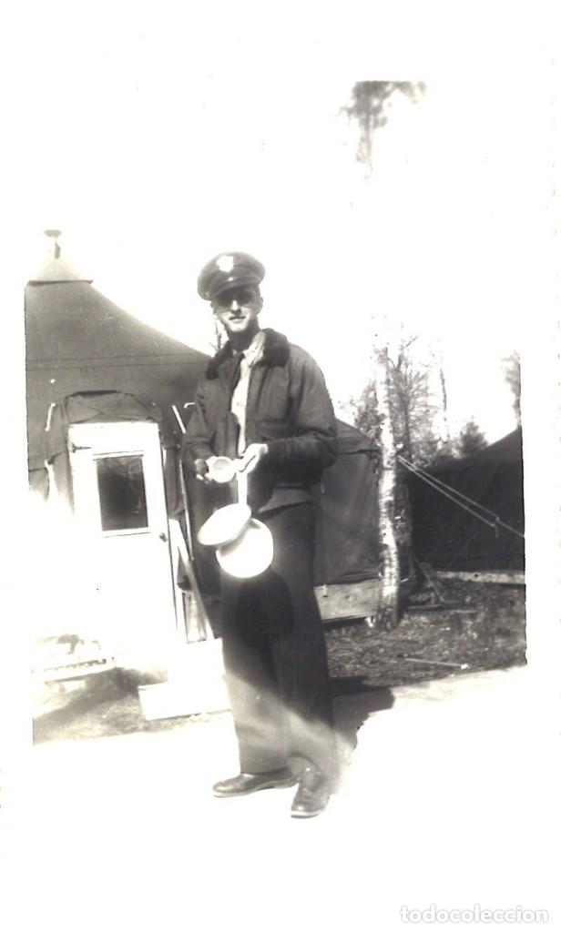 Alte Fotografie: Militar extranjero