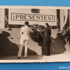 Fotografia antica: ALCACER, VALENCIA - VISTA ACTOS OFICIALES - FOTOGRAFICA - AÑOS 1940