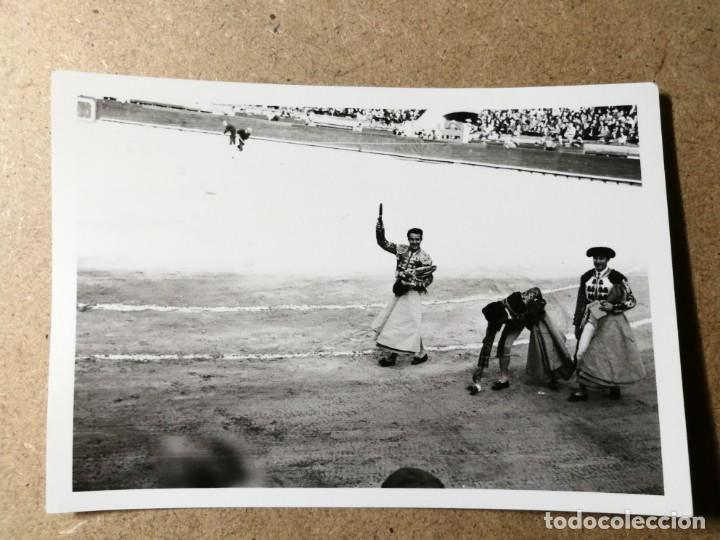 Fotografia antiga: Fotograf&iacute;a. Plaza de toros toreros. Foto a&ntilde;os 60/70.