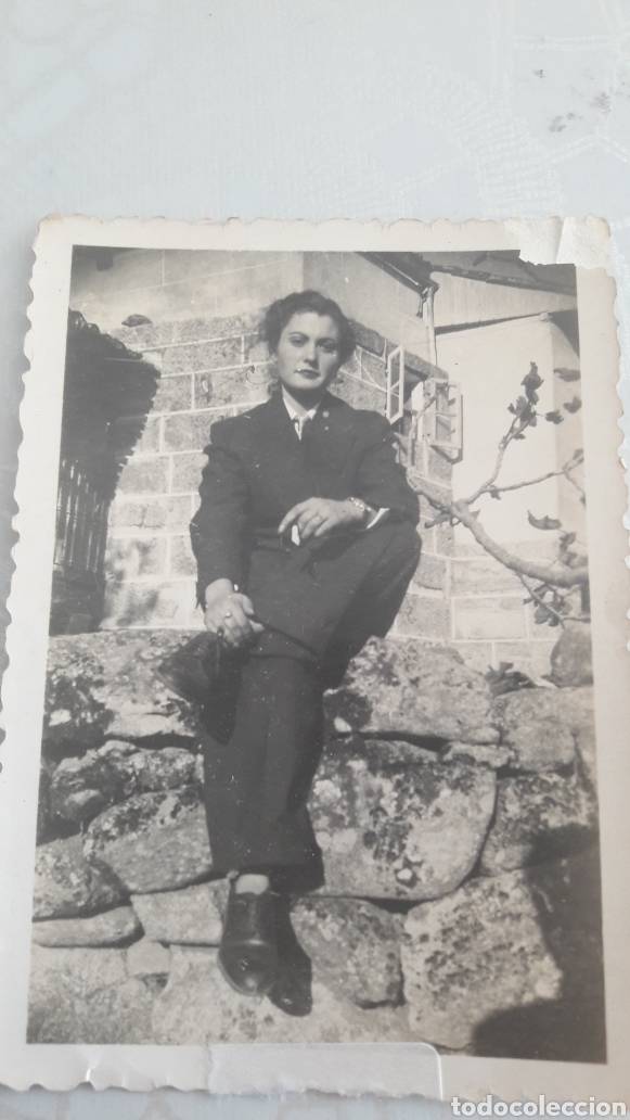 Fotograf&iacute;a antigua: Foto se&ntilde;orita