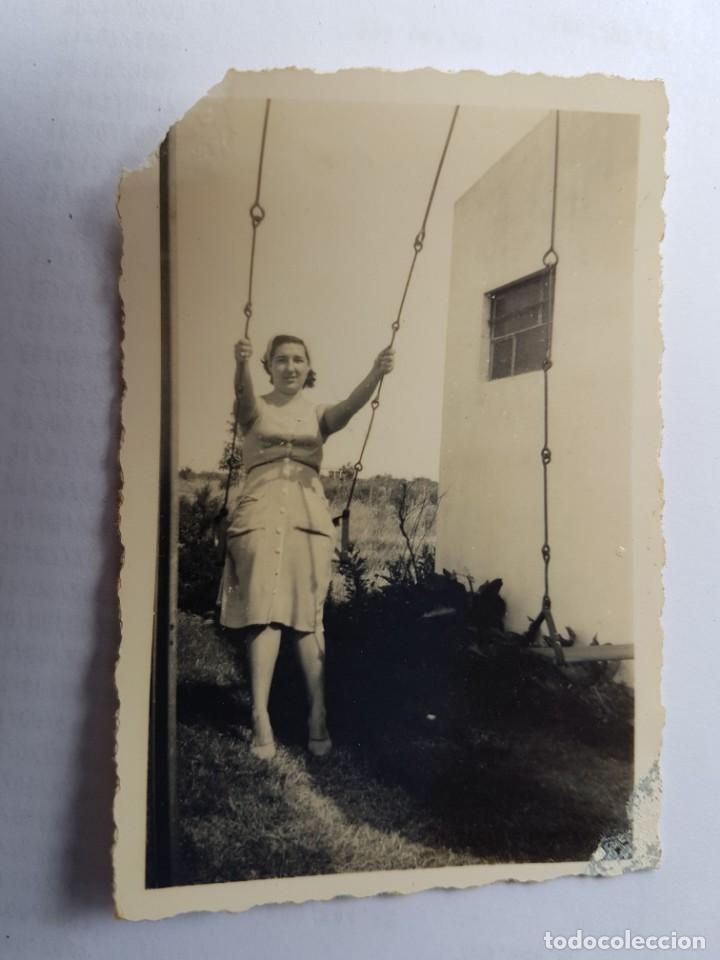 Antique Photography: NI&Ntilde;A EN HAMACA, GIRL IN HAMMOCK, 1954 SAN LUIS, URUGUAY