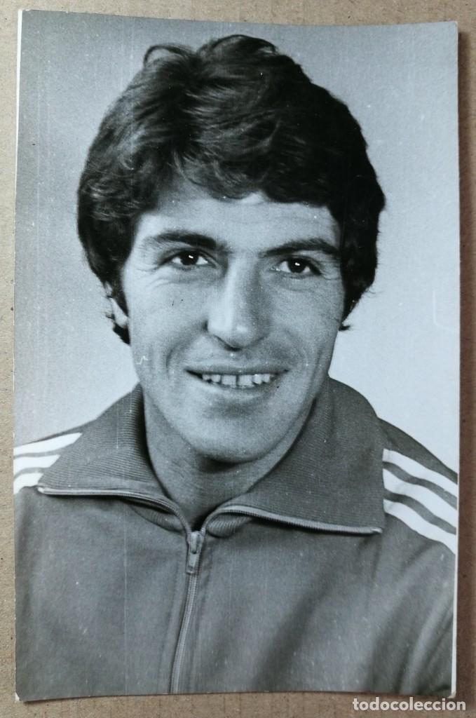 Fotograf&iacute;a antigua: FOTO ANTIGUA ORIGINAL INEDITA DEPORTISTA RANGELOV INTERNACIONAL 140 MM X 80 MM.