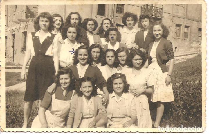 Fotograf&iacute;a antigua: FOTO, GRUPO DE MUJERES, SESTAO-PA&Iacute;S VASCO ??, ORIGINAL, 9X13