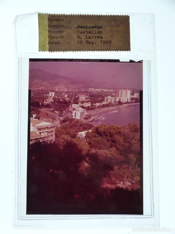 Fotograf&iacute;a antigua: BENICASIM, CASTELLON - CLICHE ORIGINAL POSITIVO EN CELULOIDE - A&Ntilde;O 1968