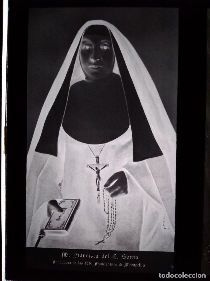 Fotografia antiga: ANTIGUO CLICH&Eacute; DE M. FRANCISCA DEL ESP. SANTO FUNDADORA DE RR. FRANCISCANAS DE MONTPELLIER
