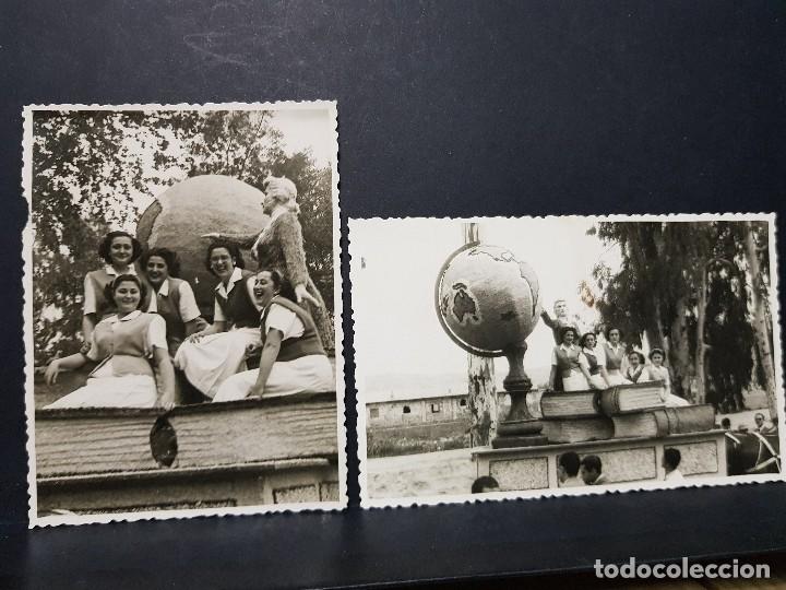 Fotografia antica: ANTIGUAS FOTOGRAF&Iacute;AS DESFILE CARROZAS MURCIA