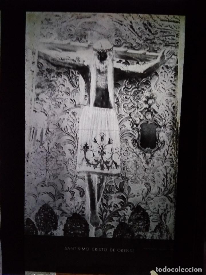 Fotograf&iacute;a antigua: ORENSE ANTIGUO CLICH&Eacute; DEL STMO CRISTO DE ORENSE NEGATIVO EN CRISTAL