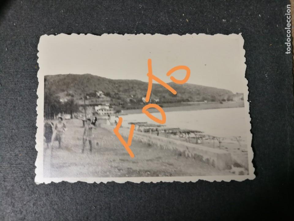 Fotografia antiga: Antigua fotograf&iacute;a. Benicassim. Foto a&ntilde;os 40.