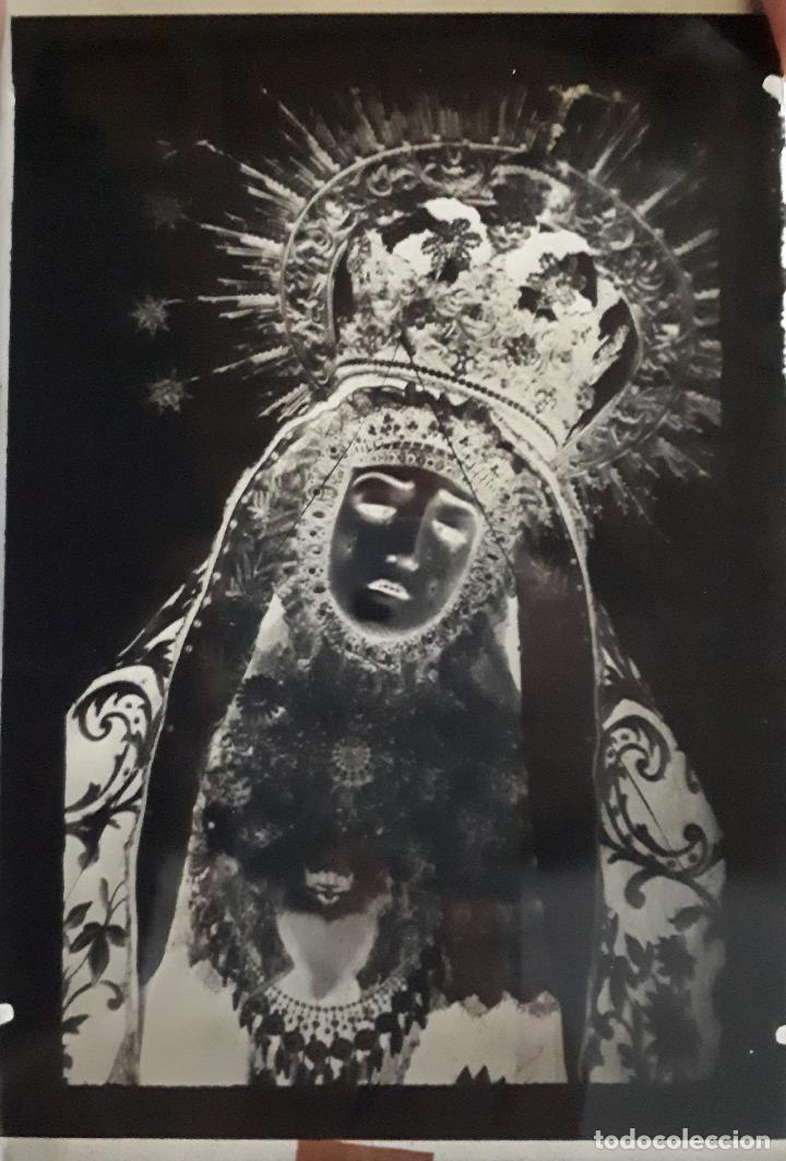Fotograf&iacute;a antigua: ANTIGUO CLICH&Eacute; DE NUESTRA SE&Ntilde;ORA DE LA ASUNCI&Oacute;N BEAS DE SEGURA JAEN NEGATIVO EN CRISTAL