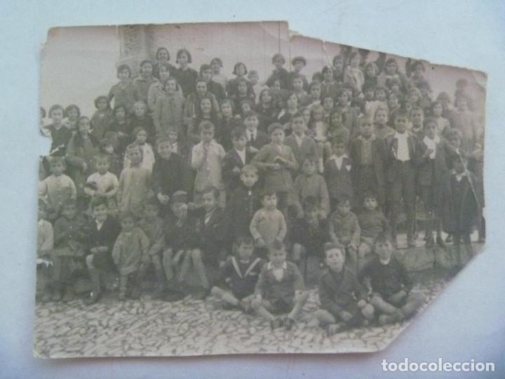 Antique Photography: FOTO ESCOLAR : NI&Ntilde;OS Y JOVENES POSANDO, A&Ntilde;OS 30 .... 12 X 16 CM
