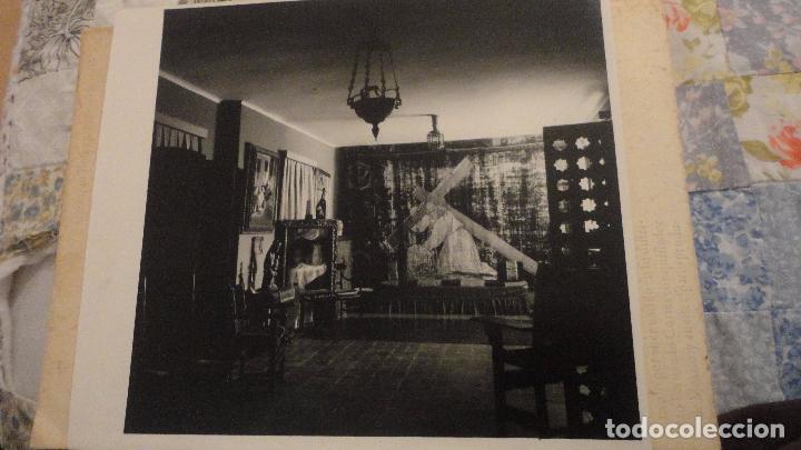 Fotograf&iacute;a antigua: ANTIGUA FOTOGRAFIA.INTERIOR DE ESTUDIO PINTOR ALFONSO GROSSO.FOTO MORENO.SEVILLA 1965
