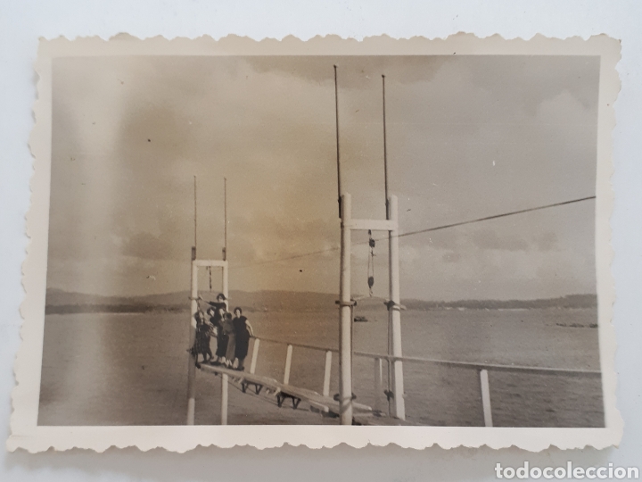 Alte Fotografie: Pontevedra. La toja. 1954