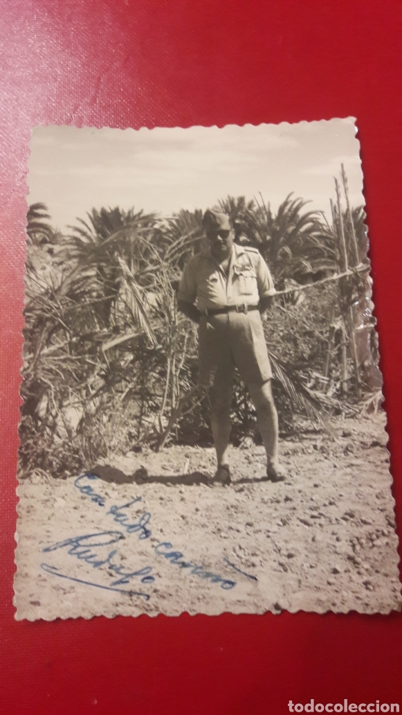 Photographie ancienne: Legionario &Aacute;frica personajes lugo