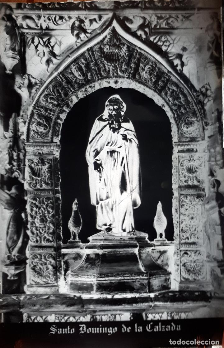 Fotograf&iacute;a antigua: ANTIGUO CLICH&Eacute; DE SANTO DOMINGO DE LA CALZADA LA RIOJA NEGATIVO CRISTAL