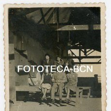 Fotografía antigua: FOTO ORIGINAL INSTALACIONES CLUB DE TENIS HORTA BARCELONA AÑOS 40. Lote 152804734