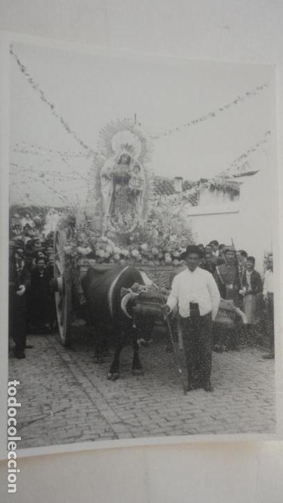 Fotograf&iacute;a antigua: ANTIGUA FOTOGRAFIA.ROMERIA? VIRGEN DE LA ESTRELLA.VALENCINA DE LA CONCEPCION.SEVILLA 1956