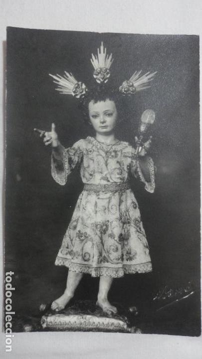 Fotograf&iacute;a antigua: ANTIGUA FOTOGRAFIA DE IMAGEN DE NI&Ntilde;O JESUS.MARTINEZ MONTA&Ntilde;EZ.SAGRARIO.FOTO ALBARRAN.SEVILLA.