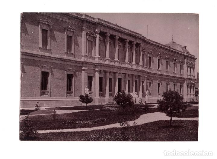 Antique Photography: MADRID.- BIBLIOTECA Y MUSEO. HAUSER Y MENET. COMISAR&Iacute;A REGIA DEL TURISMO.- 21,5 X 15,5